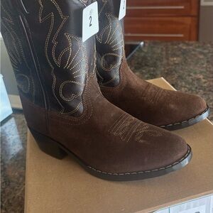 Children's  Brown Cowboy Boots